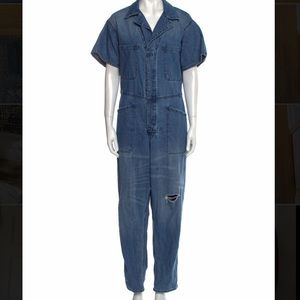 Pistola | Denim Jumpsuit - Size Large
